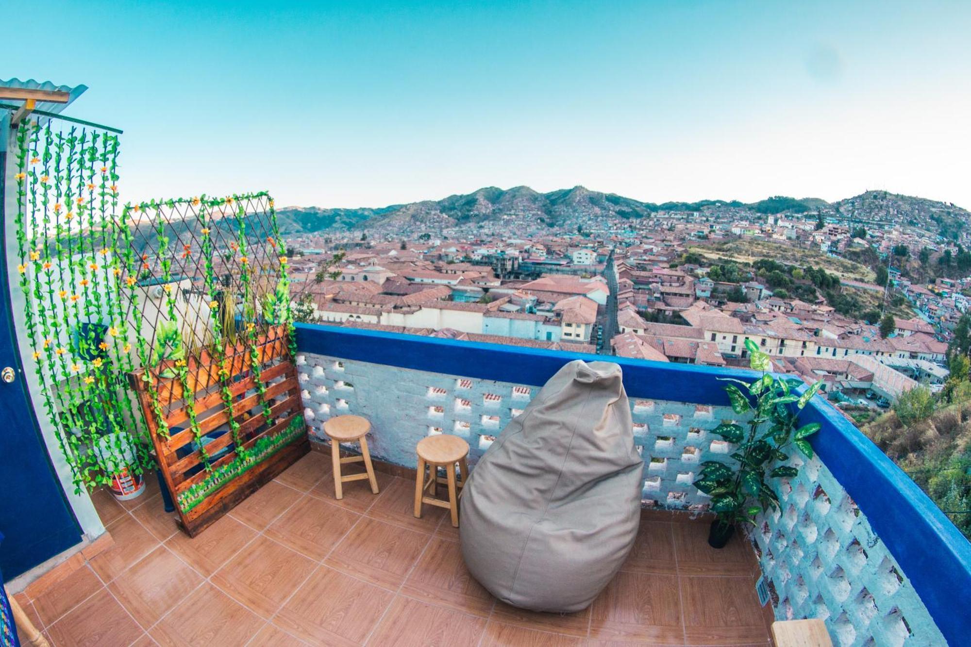 La Casita Azul Hostel กุสโก ภายนอก รูปภาพ