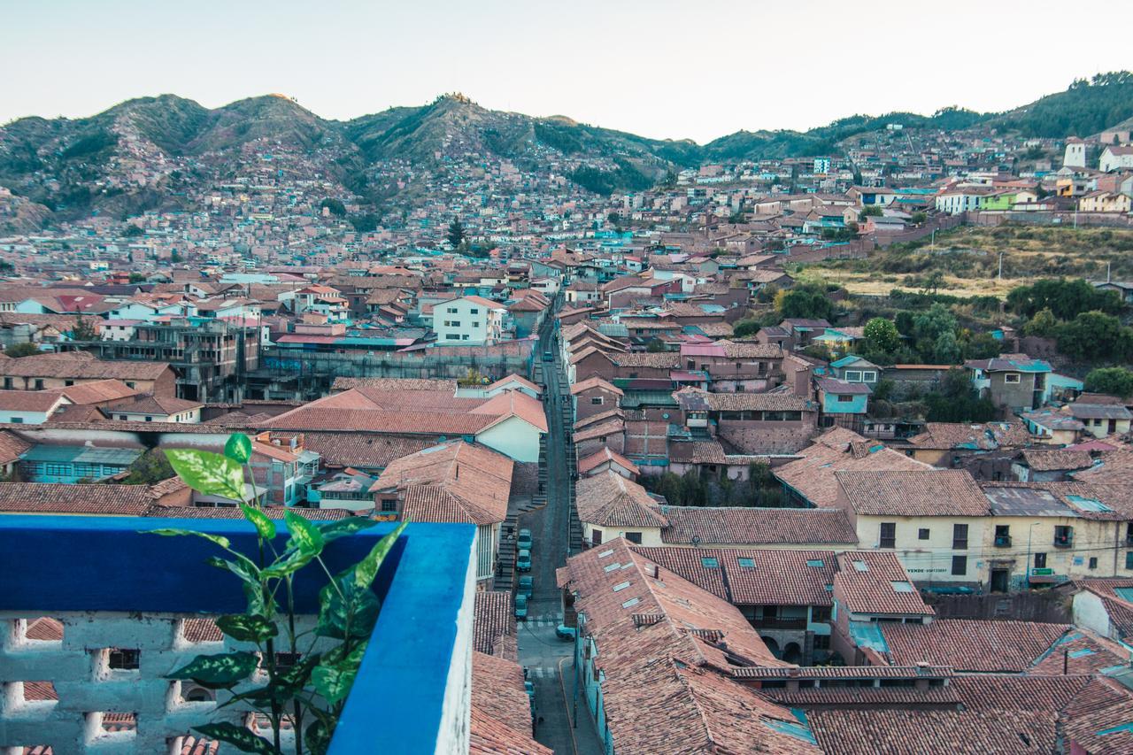 La Casita Azul Hostel กุสโก ภายนอก รูปภาพ